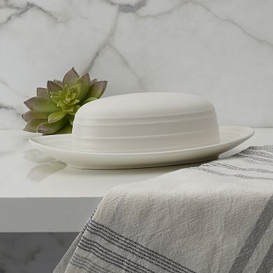 Mikasa Swirl Covered Butter Plates