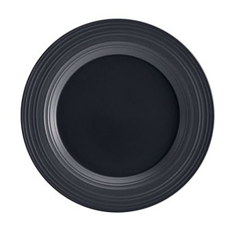 Mikasa 12.5 in Embossed Swirl Round Stone Platter