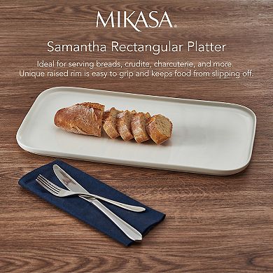 Mikasa Samantha Rectangular Platter