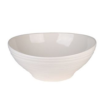 Mikasa Swirl White Vegetable Bowl