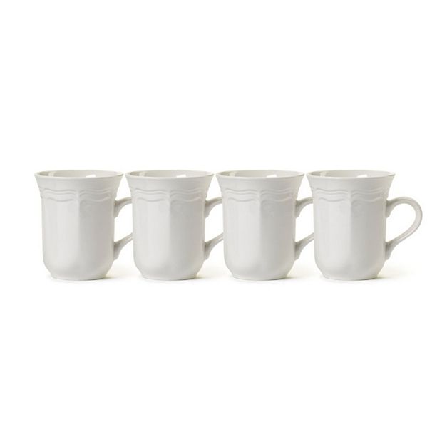 Italian Countryside Mug store 11.5-Ounce, Set of 4 stoneware