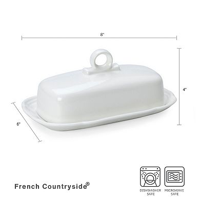 Mikasa French Countryside Covered Butter Dish
