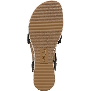 LifeStride Breeze Women's Strappy Wedge Sandals