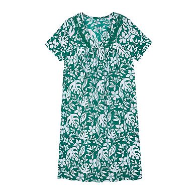 Women's Croft & Barrow® Short Sleeve Sleep Gown