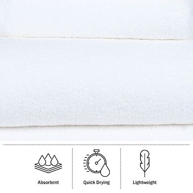 Lavish Home 18-pc. Cotton Zero Twist Bath Towel Set