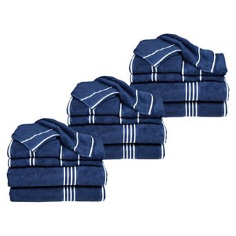 Lavish Home 24 pc Cotton Towel Set