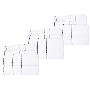 Lavish Home 18 pc Absorbent Cotton Towel Set