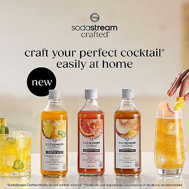 SodaStream 3-Pack Crafted Mixers Variety Pack