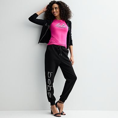 Women's bebe Embellished Crewneck T-Shirt
