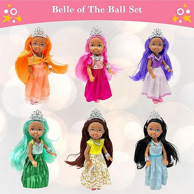 The New York Doll Collection 5.5 Inch Princess Dolls