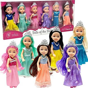 The New York Doll Collection 5.5 Inch Princess Dolls