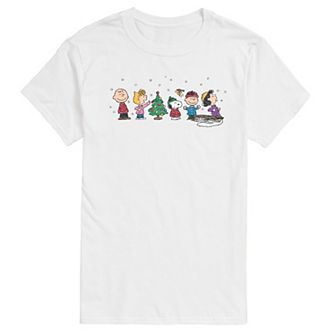 Men's Peanuts Christmas Group Graphic Tee