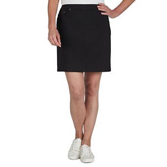 Hearts Of Palm Women's Essentials Tech Stretch Pull On Skort With Elastic Waistband