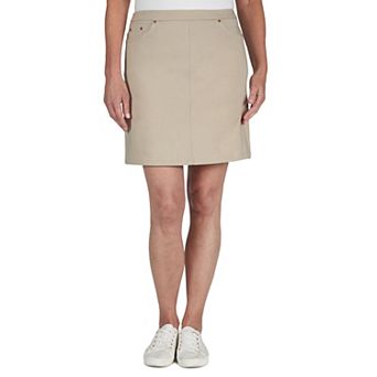 Hearts Of Palm Women's Essentials Tech Stretch Pull On Skort With Elastic Waistband