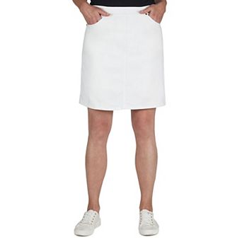 Hearts Of Palm Women's Essentials Tech Stretch Pull On Skort With Elastic Waistband