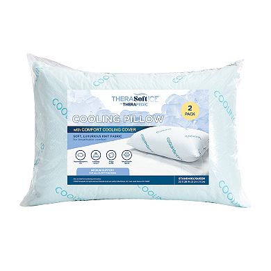 Therasoft Ice™ by Therapedic™ 2-Pack Cooling Pillows
