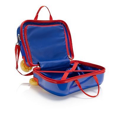 Heys Fire Truck Light-Up Wheels Hardside Kids' Ride-on Luggage