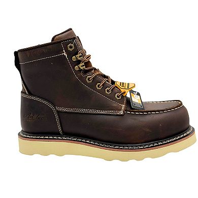 AdTec Rancho Men's Leather Safety Toe Work Boots