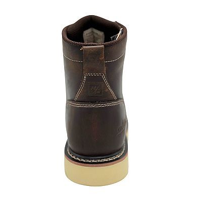 AdTec Rancho Dark Brown Men's Leather Work Boots