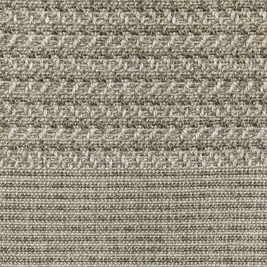 StyleHaven Celeste Border Gray/Light Gray Indoor/Outdoor Area or Throw Rug