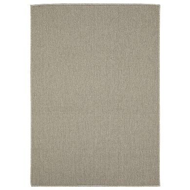 StyleHaven Celeste Solid Diamond Gray/Light Gray Indoor/Outdoor Area or Throw Rug