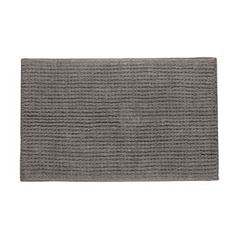 Miryana Reversible Textured Bath Rug