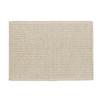 Miryana Reversible Textured Bath Rug