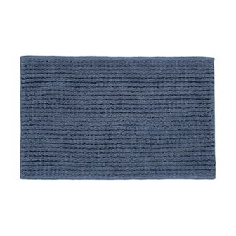 Miryana Reversible Textured Bath Rug