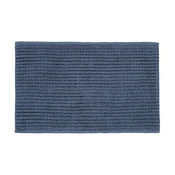 Miryana Reversible Textured Bath Rug