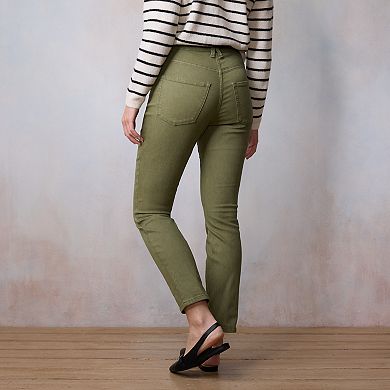 Women's LC Lauren Conrad High Rise 5 Pocket Skinny Jeans