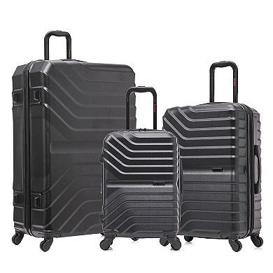 InUSA Aurum 3-pc. Lightweight Hardside Spinner Luggage Set
