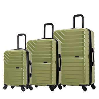 InUSA Aurum 3 pc Lightweight Hardside Spinner Luggage Set