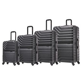 InUSA Aurum 4 pc Lightweight Hardside Spinner Luggage Set