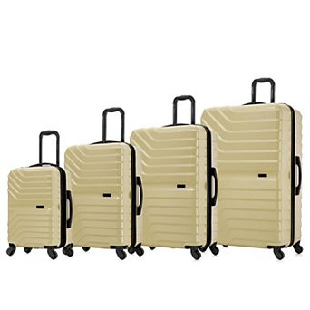 InUSA Aurum 4 pc Lightweight Hardside Spinner Luggage Set