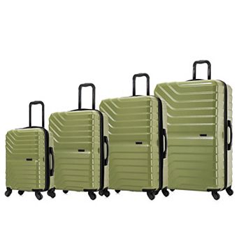 InUSA Aurum 4 pc Lightweight Hardside Spinner Luggage Set