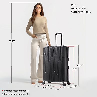 InUSA Drip Lightweight Hardside Spinner Luggage