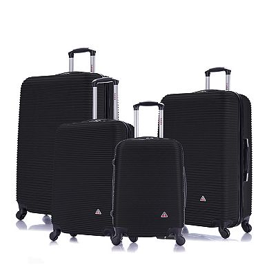 InUSA Royal 4-pc. Lightweight Hardside Spinner Luggage Set