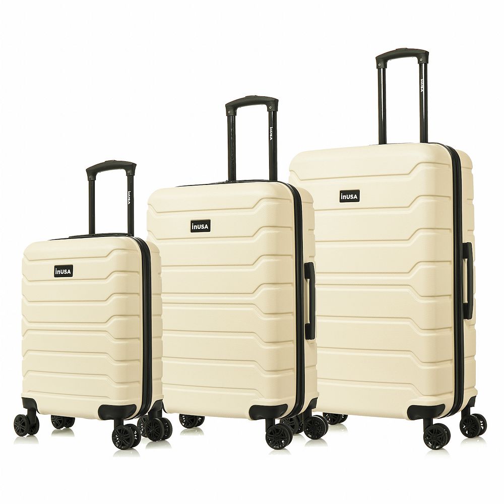 InUSA Trend 3-pc. Lightweight Hardside Spinner Luggage Set