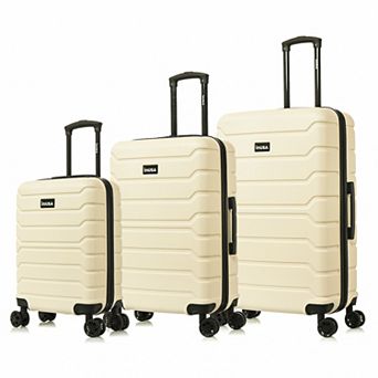 InUSA Trend 3 pc Lightweight Hardside Spinner Luggage Set
