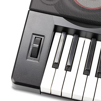 RockJam Rechargeable 61-Key Music Keyboard with MIDI