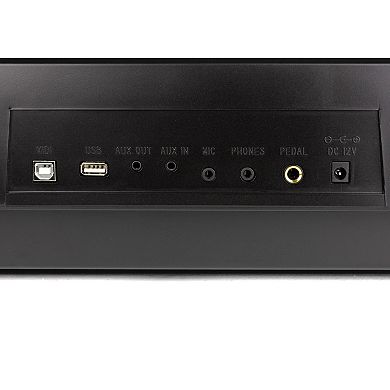 RockJam Rechargeable 61-Key Music Keyboard with MIDI