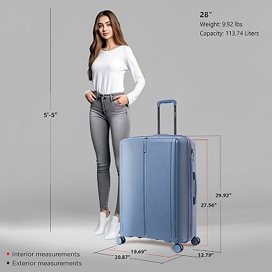 Dukap Airley Lightweight Hardside Spinner Luggage