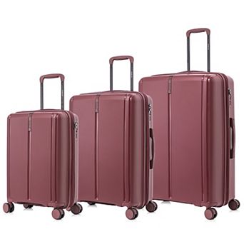 Dukap Airley 3 pc Lightweight Hardside Spinner Luggage Set