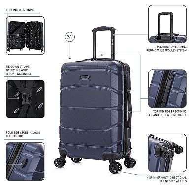 Dukap Sense Lightweight Hardside Spinner Luggage