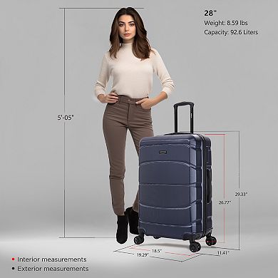 Dukap Sense Lightweight Hardside Spinner Luggage