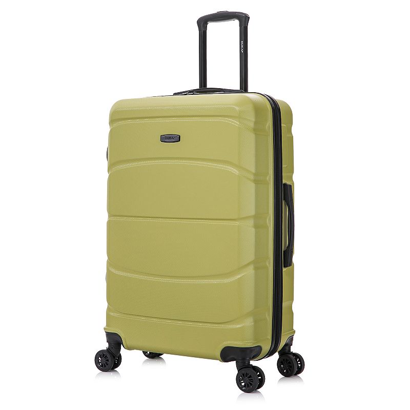 Dukap Sense Lightweight Hardside Spinner Luggage, Green