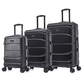 Dukap Sense 3 pc Lightweight Hardside Spinner Luggage Set