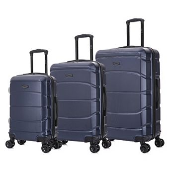 Dukap Sense 3 pc Lightweight Hardside Spinner Luggage Set