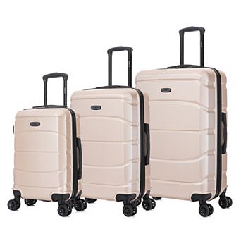 Dukap Sense 3 pc Lightweight Hardside Spinner Luggage Set