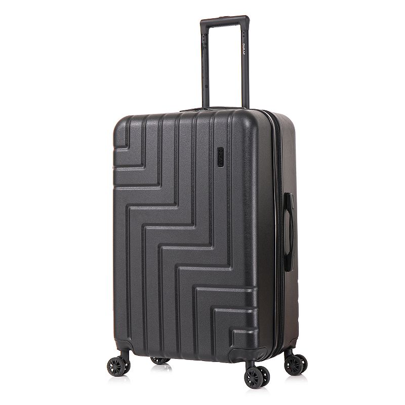 Dukap Zahav Lightweight Hardside Spinner Luggage, Black